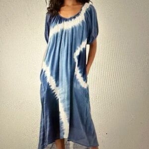 SUNDRY MAXI TIE- DRY DRESS. Size medium